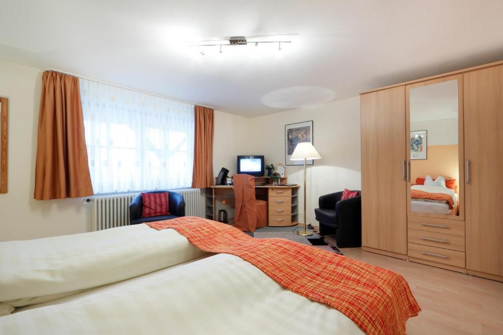 Hotel Pension Stern Bad Buchau Oda fotoğraf